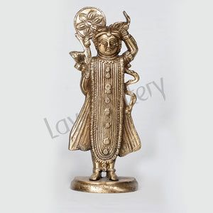 Brass Srinathji  of Nathdwara of Udaipur, Rajasthan